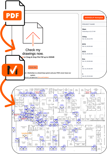 Workflow quality-check screen